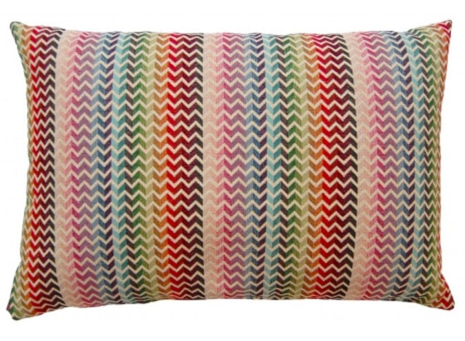 Kissen Blossy Soft Pink + Fringe Gold