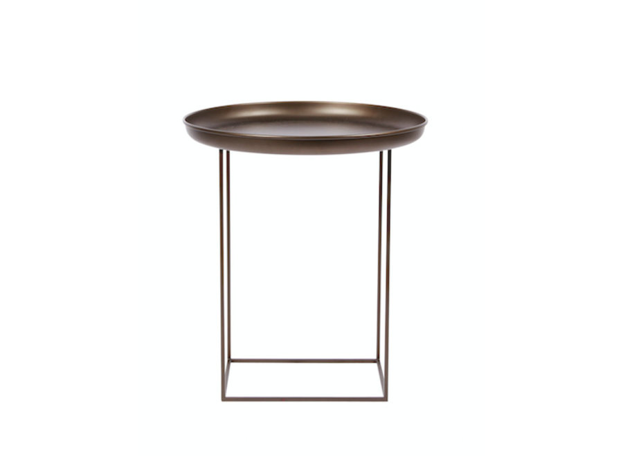 Small bronze cheap side table