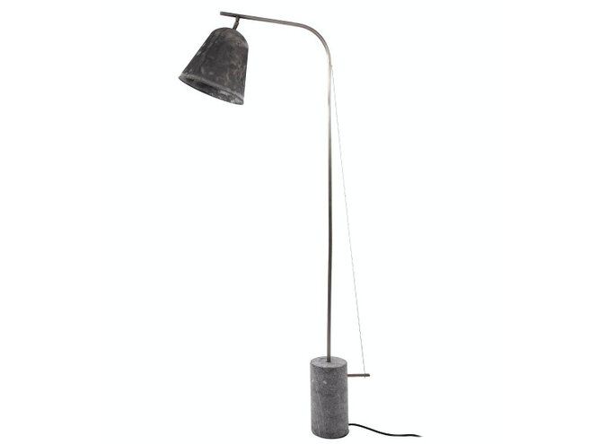 Design-Stehlampe "Line One" Oxidized