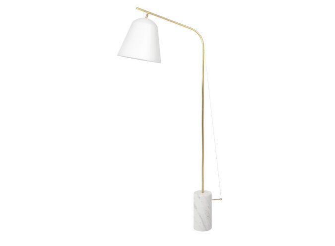 Design-Stehlampe "Line Two" White