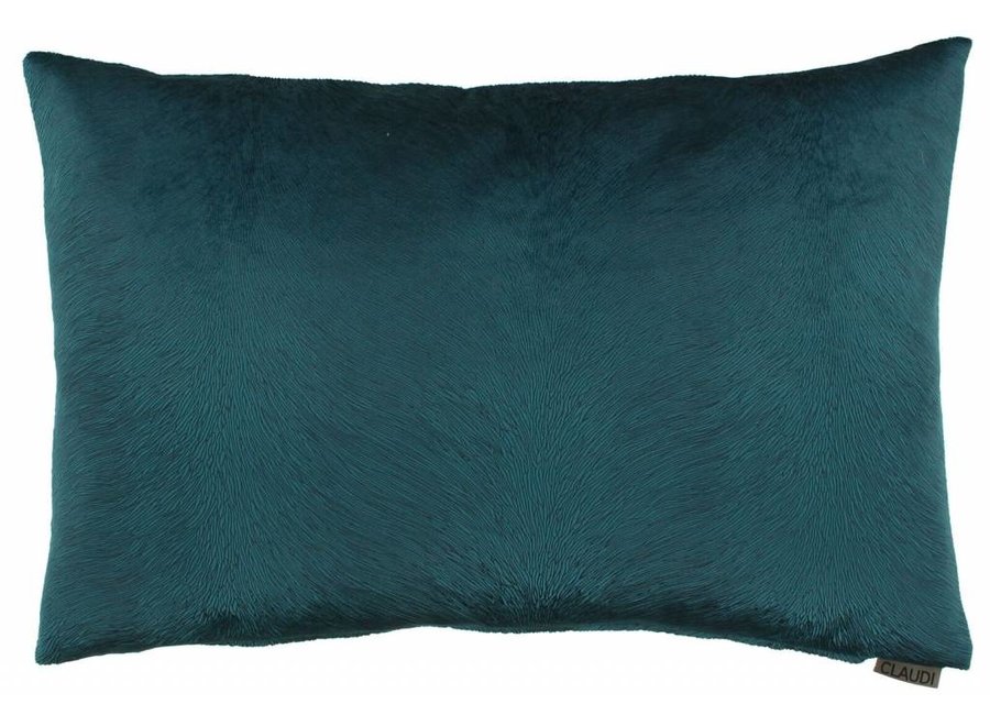 Decorative cushion Perla Petrol