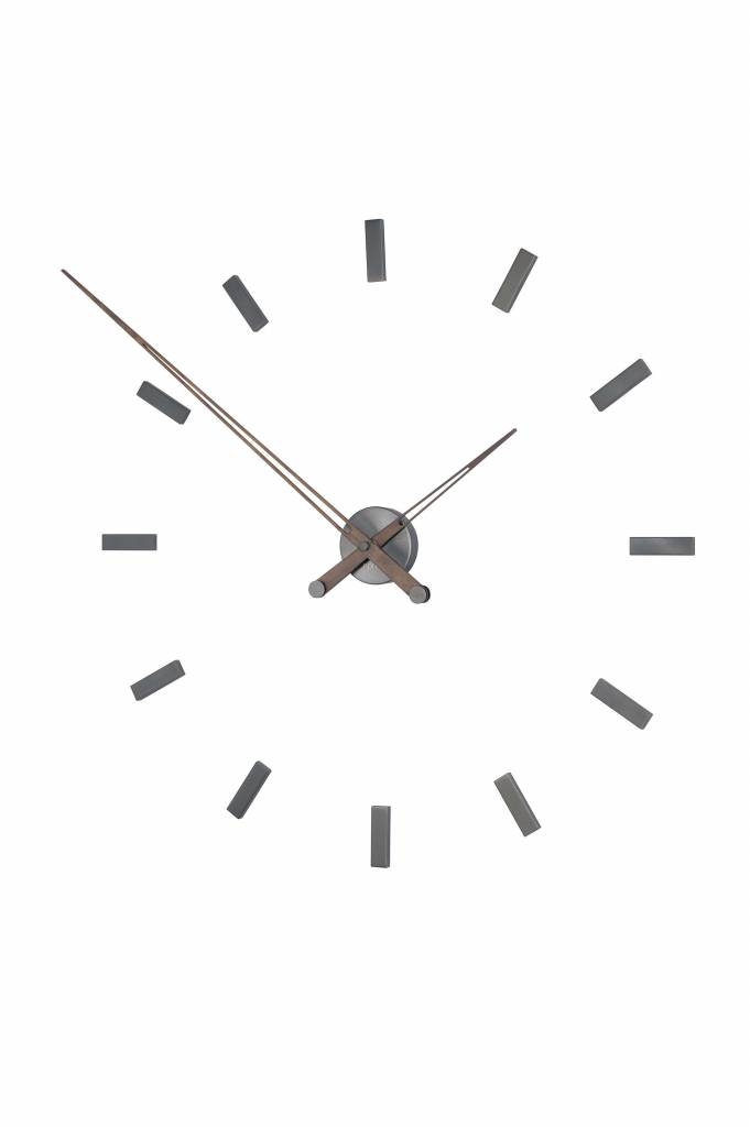 Wanduhr groß 'Tacón Graphite t' 105 cm - Wilhelmina Designs