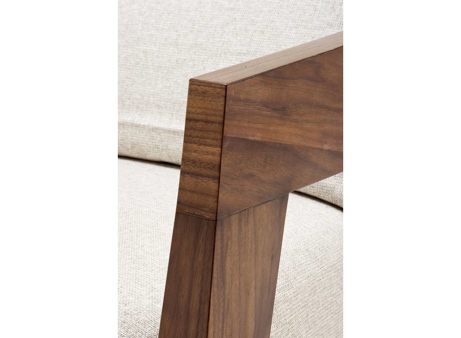 Sessel 'Rubautelli' - Walnut finish