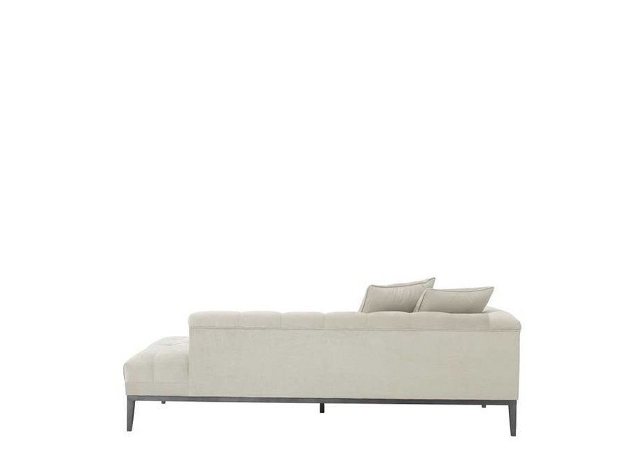 Lounge Canapé 'Cesare' Left - Pebble Grey