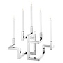 Candle Holder 'Skyline' - Nickel