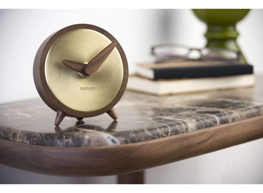 Horloge de table 'Atomo Sobremesa' Gold