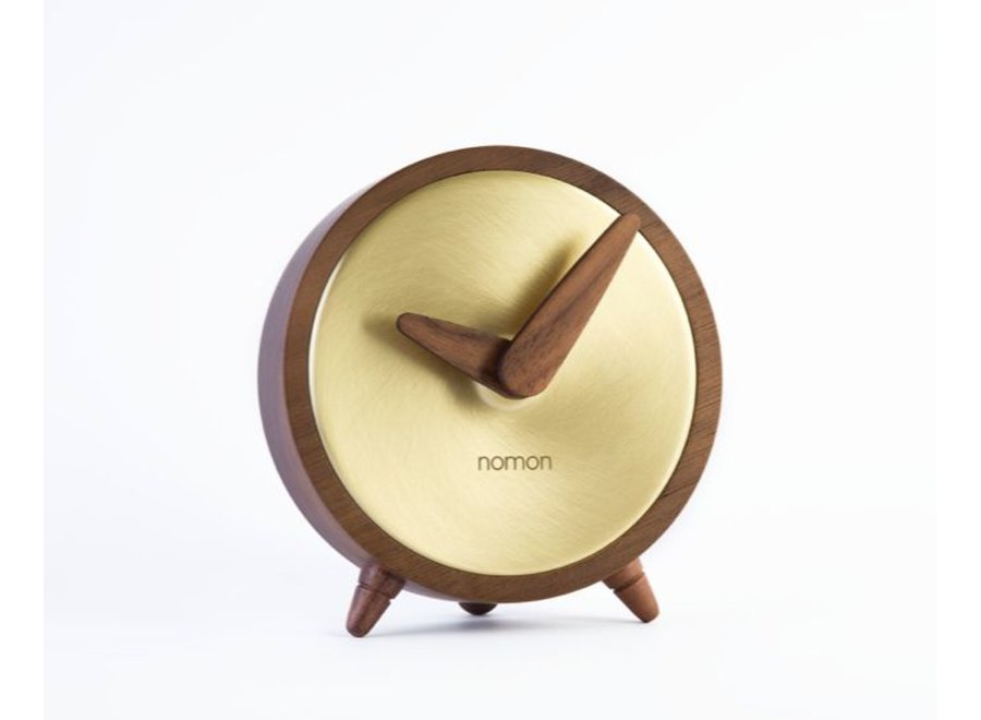 Table clock 'Atomo Sobremesa' Gold