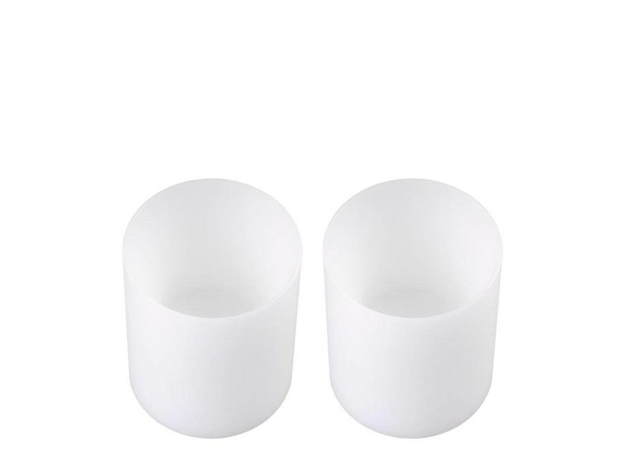 Kaarsen set Deep - S - 2 stuks -10x12 cm