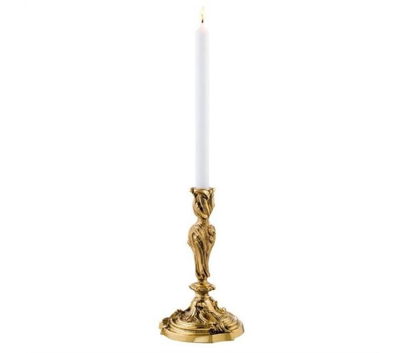 gold candlesticks