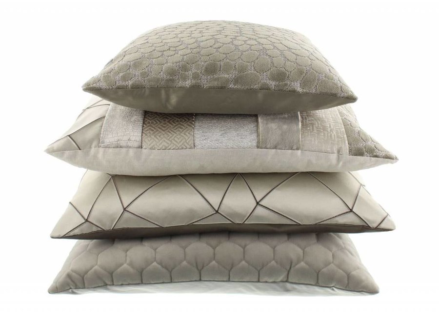 Cushion Pasqualle in color  Taupe