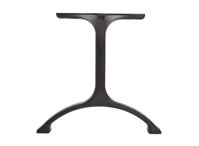 Table legs  'Maiden' Iron/Tall Matt Black - set of 2