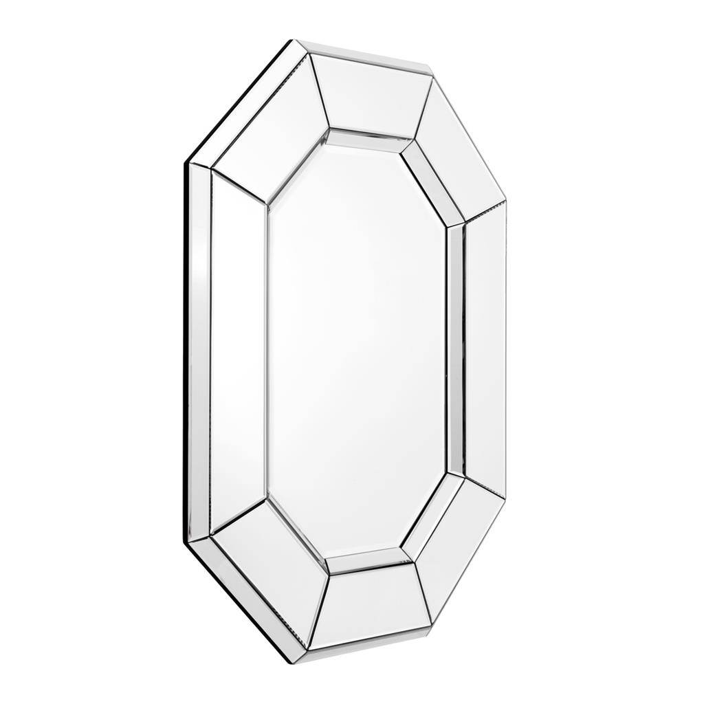 hoogte voorstel zuigen Deze authentieke 8 hoekige spiegel 'le Sereno' van het luxe merk Eichholtz  - Wilhelmina Designs