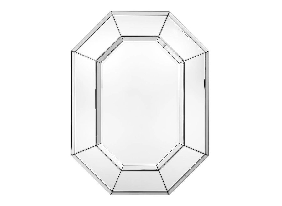 This authentic 8-sided mirror 'le Sereno' is from the luxury brand