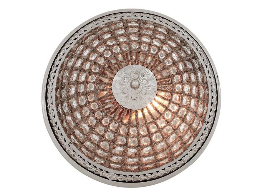 Plafondlamp ‘Kasbah’ Nikkel