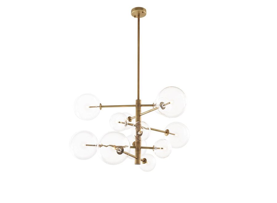 Chandelier 'Argento' - S - Brassr 90cm