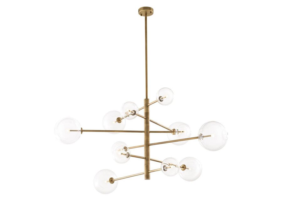 Chandelier Argento - L - Brass