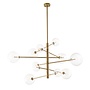 Chandelier 'Argento' - L - Brass