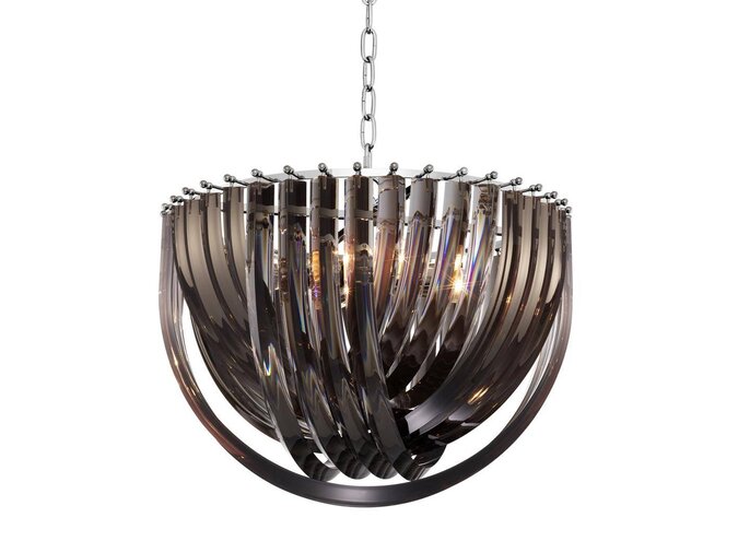 Chandelier Murano - L - Smoked