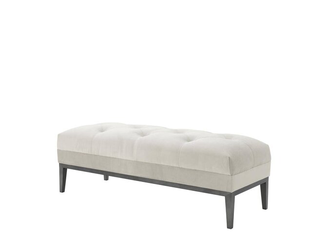 Bench Cesare - Pebble Grey