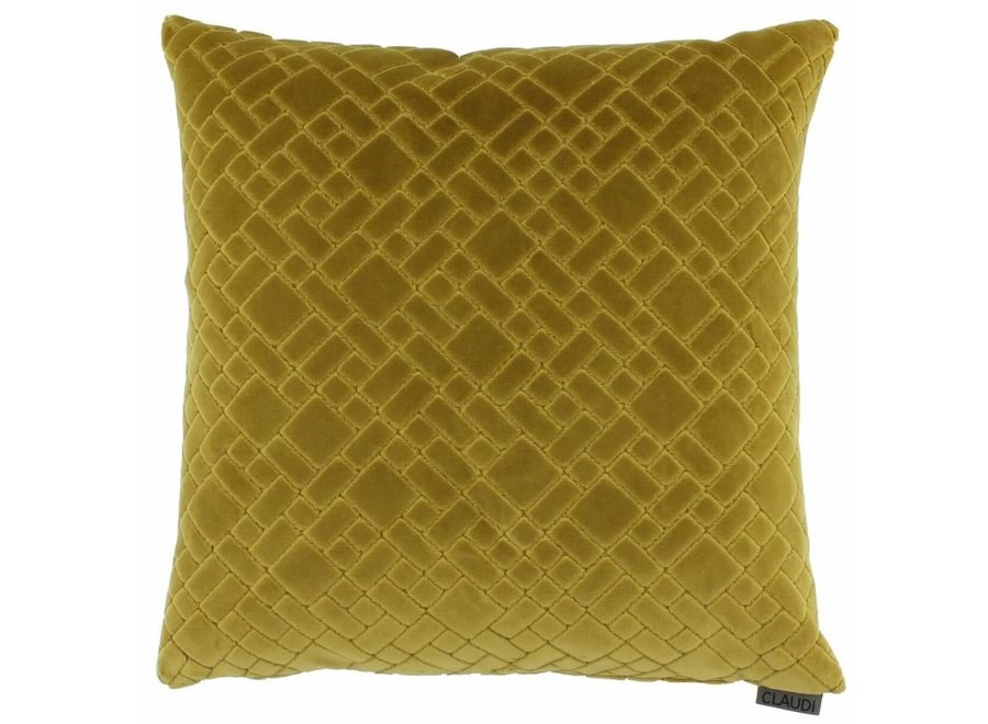 Cushion Assane in color Mustard