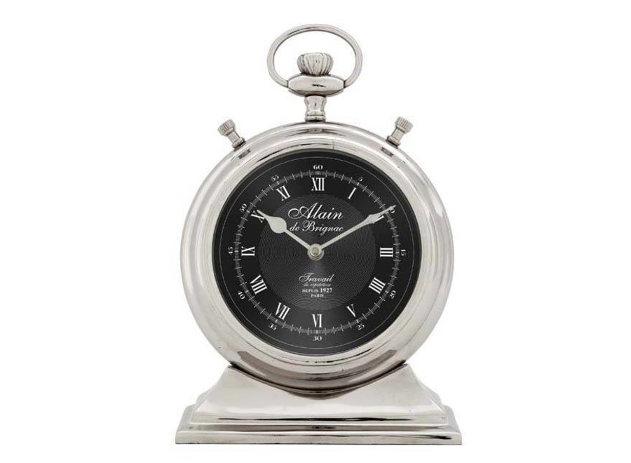 Horloge de bureau 'Alain' L de style classique 20 cm