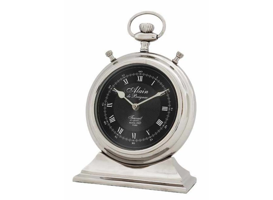 Desk clock 'Alain' L  in classic style 20 cm