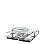 Salontafel 'Tortona' - Nickel - Set of 4