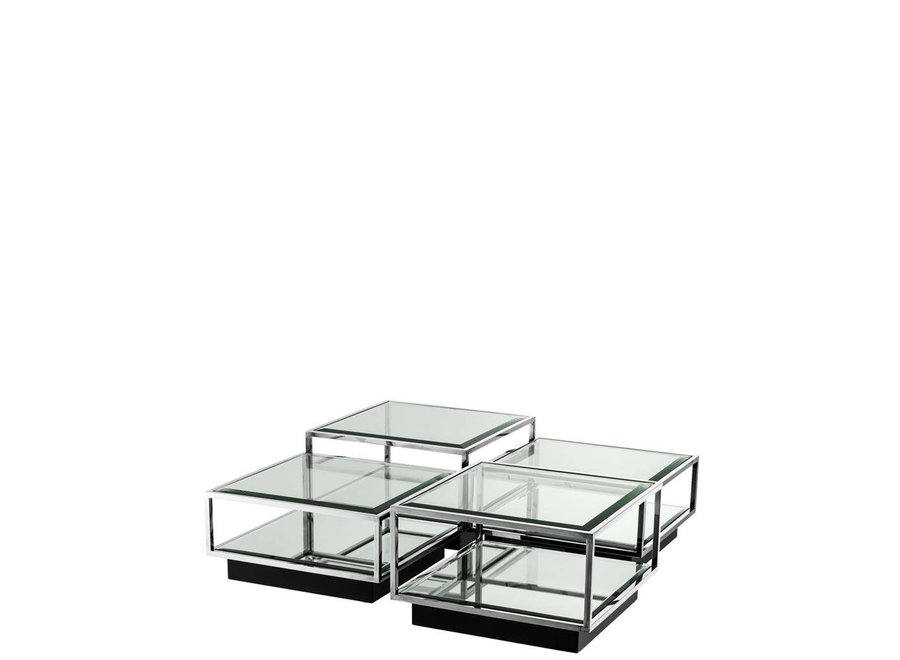 Table basse 'Tortona' set de 4 | 32 et 40 cm