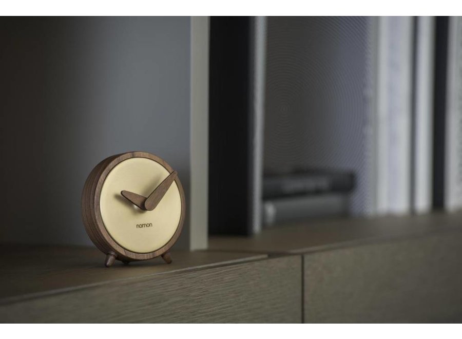 Horloge de table 'Atomo Sobremesa' Gold