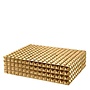 Luxury storage Box 'Vivienne' - L - Gold