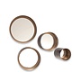 Ronde spiegels 'Frome' - Bronze