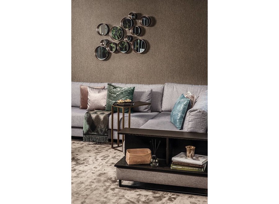 Ronde spiegels 'Frome' - Bronze