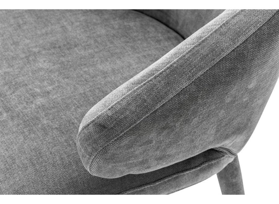 Chaise de salle à manger 'Cardinale' - Grey