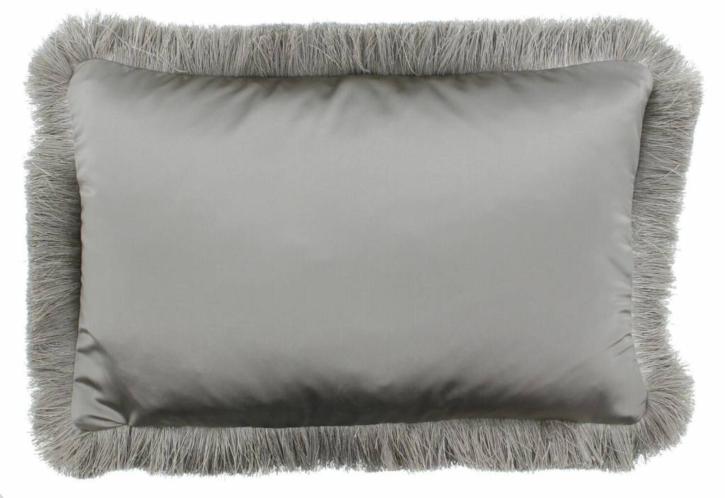 taupe fluffy cushions