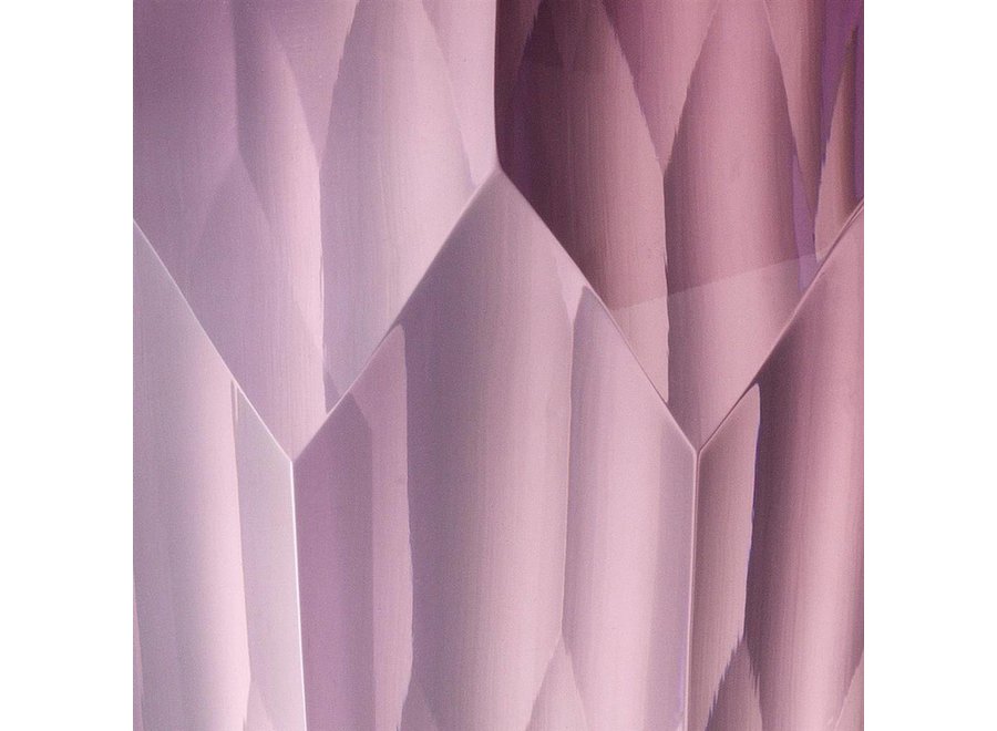 Vase Marquis, 'handmade' purple glass