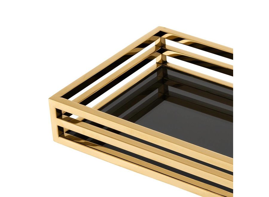 Plateau 'Ersa' 60 x 20 x H. 5,5 cm