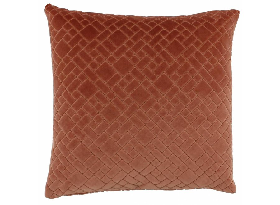 Cushion Assane in color Marsala