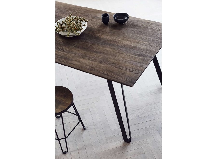 Dining table 'Space' Smoked