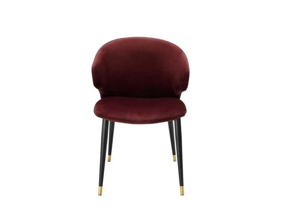 Chaise de salle à manger 'Volante' - Roche bordeaux