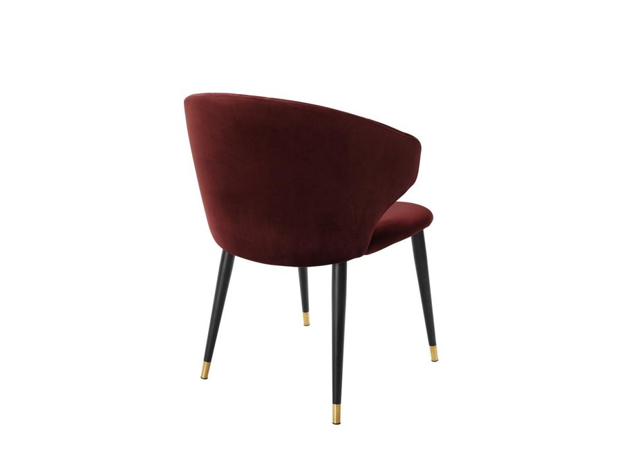 Chaise de salle à manger 'Volante' - Roche bordeaux