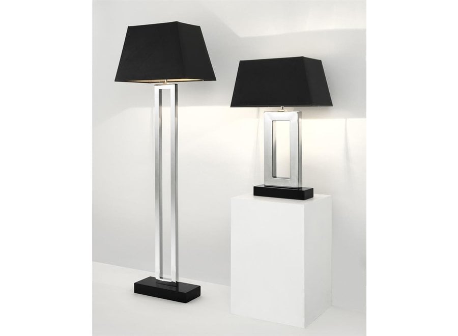 Lampe de table 'Arlington' - Nickel