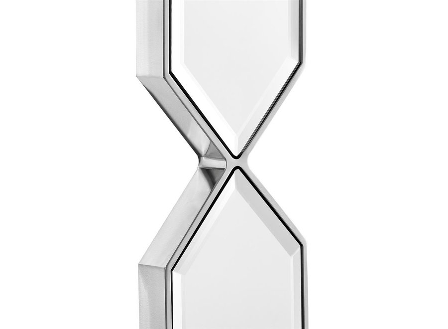 Moderne spiegel 'Saronno' - silver