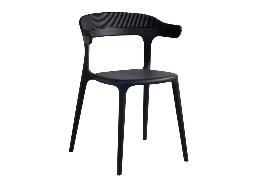 Chaise de salle à manger Luna Stripe