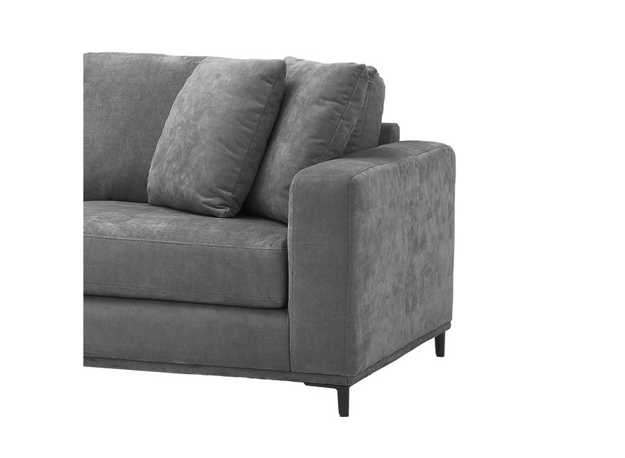 Lounge Canapé 'Feraud' - Clarck grey