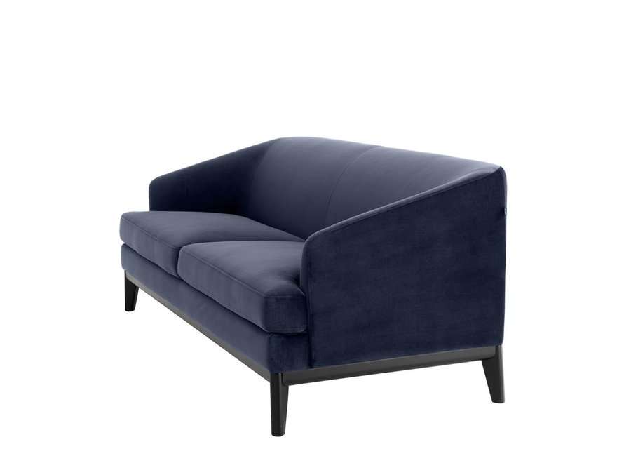 Canapé  'Monterey' - Savona midnight blue velvet