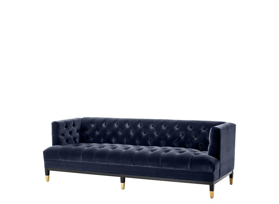 Canapé 'Castelle' - Savona midnight blue velvet