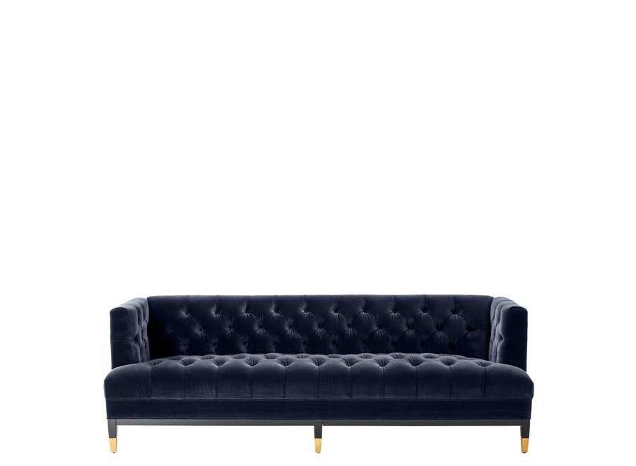 Canapé 'Castelle' - Savona midnight blue velvet