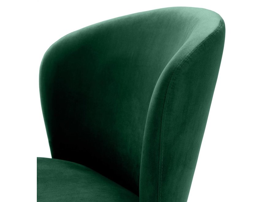 Chaise de salle à manger 'Volante' - Roche dark green