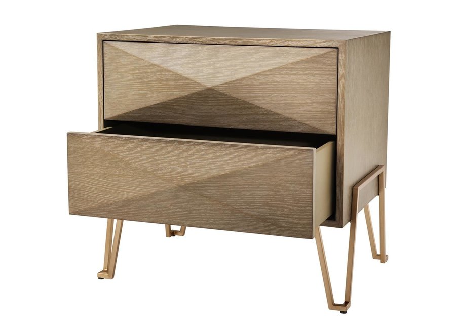 Table de chevet 'Highland' - Brass