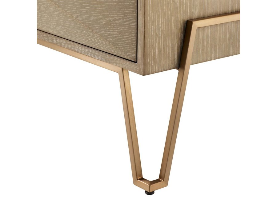 Nachttisch 'Highland' - Brass